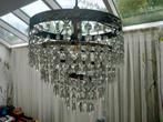Lamp - Glas, Messing - Chandellier, Antiek en Kunst
