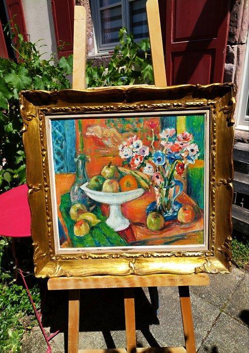 Francesco Talenti (1898 -1968) - Nature morte au fleurs., Antiek en Kunst, Kunst | Schilderijen | Klassiek