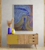 Lao Gonzalez - Golden Tide and Sapphire, XL, NO RESERVE, Antiek en Kunst