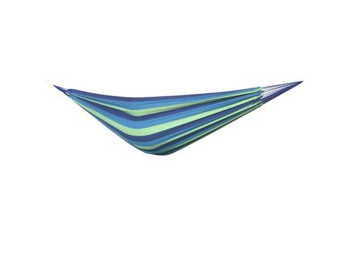 Hangmat - 200x150 cm - polyester/katoen - groen, Jardin & Terrasse, Hamacs, Enlèvement ou Envoi