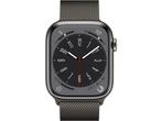 Apple Watch Series 8 - 4G - 41mm - ECG - Grafiet, Verzenden, Zo goed als nieuw