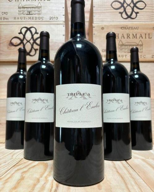 2007 Château l’Enclos cuvée Triple A - Bordeaux - 6 Magnums, Verzamelen, Wijnen