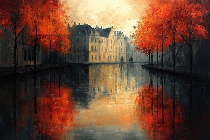 CoCo - Riverside Reflections - XXL, Antiquités & Art, Art | Objets design