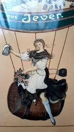 Plaque émaillée - Durstige Grüße aus Jever - Emailleplaat -, Antiek en Kunst