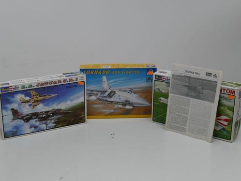 Schaal 1:48 Revell H-2287 Italeri 836 Jaguars en Tornado..., Hobby en Vrije tijd, Modelbouw | Vliegtuigen en Helikopters, Gebruikt