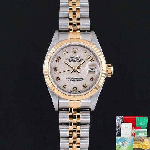 Rolex Lady-Datejust 26 79173 uit 2002, Handtassen en Accessoires, Horloges | Dames, Verzenden