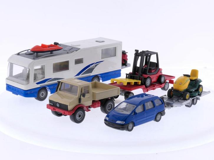 Schaal 1:55 Siku 2522, 2540 en 3129 set van 3 verschillen..., Hobby & Loisirs créatifs, Voitures miniatures | Échelles Autre, Enlèvement ou Envoi