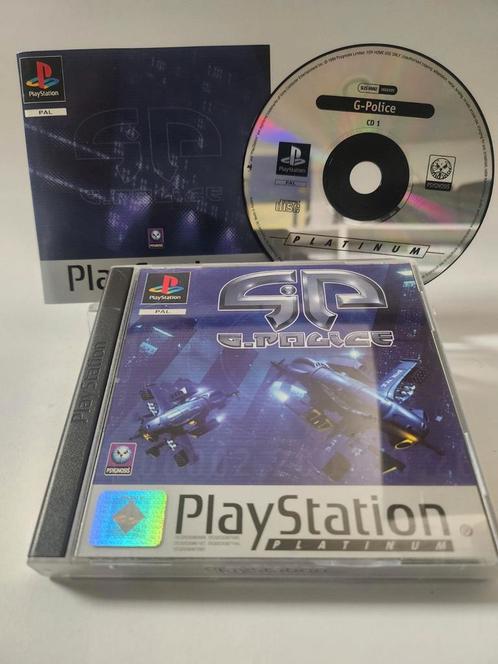 G-Police Platinum Playstation 1, Games en Spelcomputers, Games | Sony PlayStation 1, Zo goed als nieuw, Ophalen of Verzenden