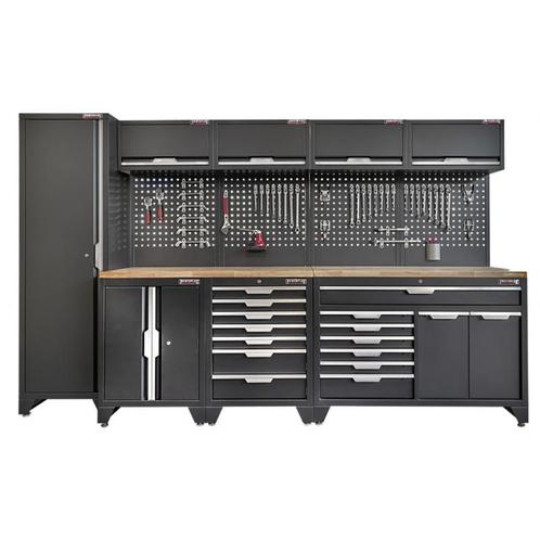 Gereedschapskasten set wandlengte 332 cm. tweedeurs kast,, Doe-het-zelf en Bouw, Werkbanken, Ophalen of Verzenden