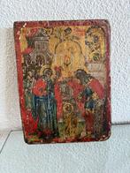 Icoon - Annunciatie - Hout, Antiek en Kunst