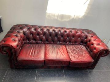 geen merk - Canapé - Cuir - Canapé de style Chesterfield