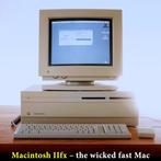 Apple Macintosh IIfx & SuperMac Video Card & Bigfoot