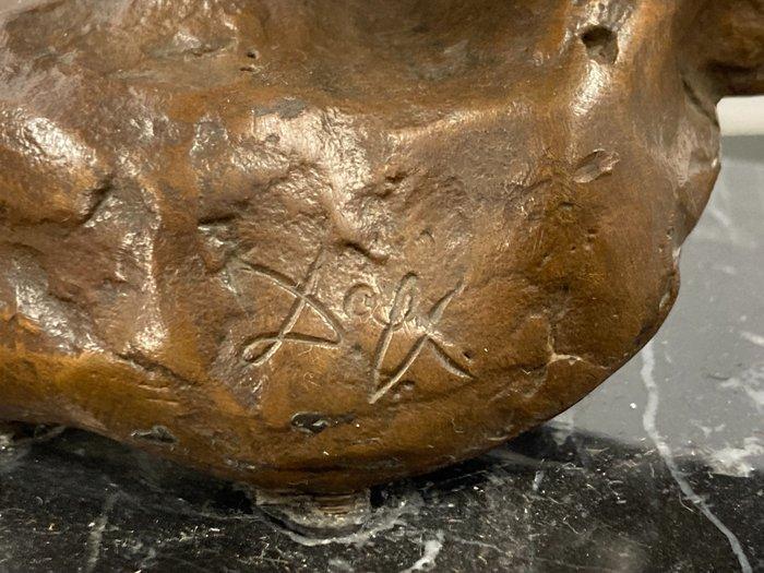 Diejasa - Salvador Dali (1904-1989) - sculptuur, Cabeza de, Antiek en Kunst, Antiek | Overige Antiek