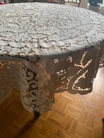 Nappe - 0 cm - 170 cm - nappe ronde broderie