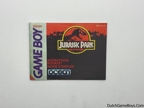 Gameboy Classic - Jurassic Park - FAH - Manual, Consoles de jeu & Jeux vidéo, Jeux | Nintendo Game Boy, Envoi