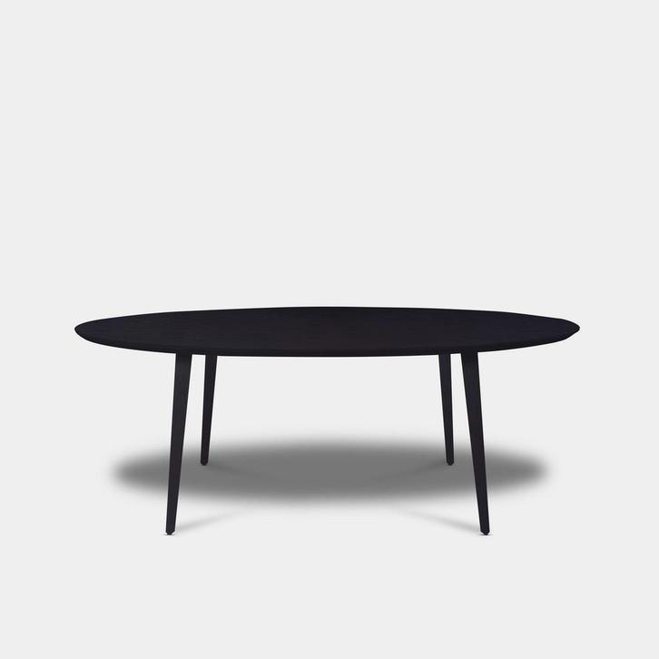 Tafel Ovaal Eikenhout  Konisch  220x110, Maison & Meubles, Tables | Tables à manger