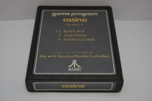 Casino (ATARI), Games en Spelcomputers, Spelcomputers | Atari