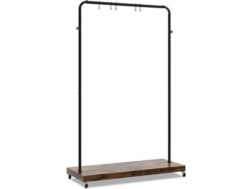 COAST Kledingrek op wielen - Metaal - Incl. 5 Haken - 103.5, Huis en Inrichting, Woonaccessoires | Overige, Nieuw, Verzenden