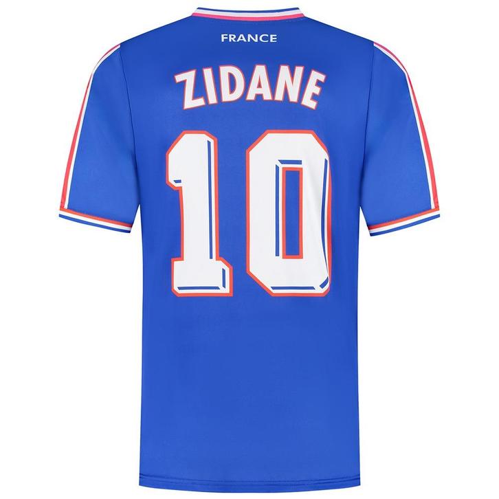 Kingdo Frankrijk Voetbalshirt Zidane - WK 1998 - Kind en, Sport en Fitness, Voetbal, Bal, Nieuw, Verzenden