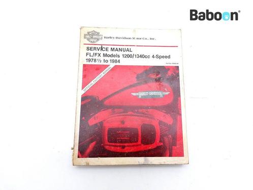 Instructie Boek Harley-Davidson FL Series 1973-1995, Motoren, Onderdelen | Harley-Davidson, Gebruikt, Verzenden