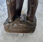 Adolf Josef Phol (1872-1930) - Beeld, Visser - 30 cm - Brons, Antiek en Kunst
