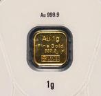 1 gramme - Or .999 - Argor-Heraeus, Switzerland - Scellé, Postzegels en Munten, Edelmetalen en Baren