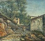 Artista Italiano (XIX-XX) - Paesaggio, Antiek en Kunst