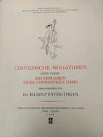 Dr. Rudolf Payer-Thurn - 12 Chinesische miniaturen: Aus dem, Antiek en Kunst