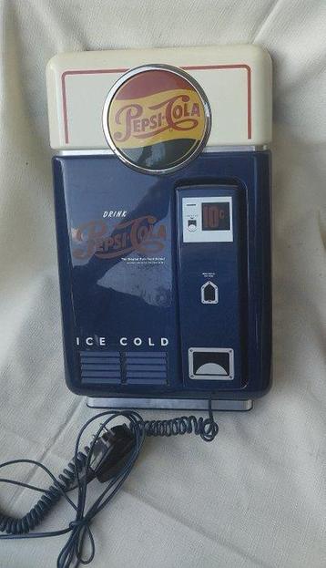 Téléphone analogique - Plastique - Téléphone Pepsi Cola