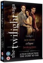 The Twilight Saga 1-4 DVD (2012) Kristen Stewart, Hardwicke, Zo goed als nieuw, Verzenden