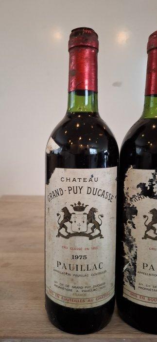1975 Chateau Grand-Puy Ducasse - Pauillac 4ème Grand Cru, Collections, Vins