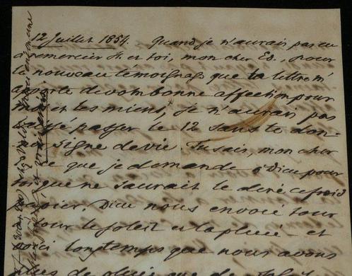 Charles H. Spurgeon, Prédicateur - Lettre autographe signée, Verzamelen, Film en Tv