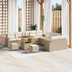 vidaXL Tuinbank Set 13 pcs beige en crèmekleurig 80 x 80 x, Tuin en Terras, Verzenden, Nieuw