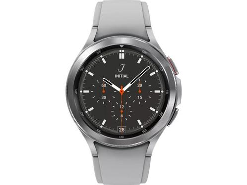 Samsung Galaxy Watch4 Classic (42mm) Zilver, Handtassen en Accessoires, Smartwatches, Zo goed als nieuw, Verzenden