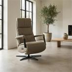 Leren elektrisch relaxfauteuil Core - Toledo Mocca, Huis en Inrichting, Bohemian, Industrieel, Modern, Scandinavisch, Nieuw, Ophalen of Verzenden