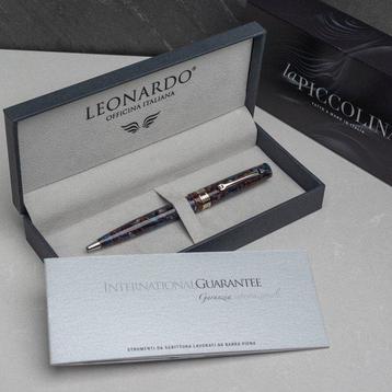 Leonardo La piccolina - Ball point marrone blu - Pen beschikbaar voor biedingen