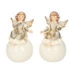 Beeldje - Pair angels (2) - Porselein