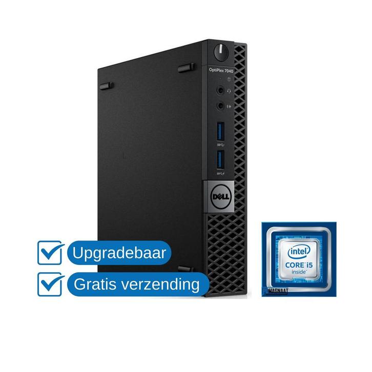 Dell Optiplex 7040 MFF i5-6500T 8GB DDR4 128GB NVMe, Computers en Software, Desktop Pc's, 2 tot 3 Ghz, SSD, Zo goed als nieuw
