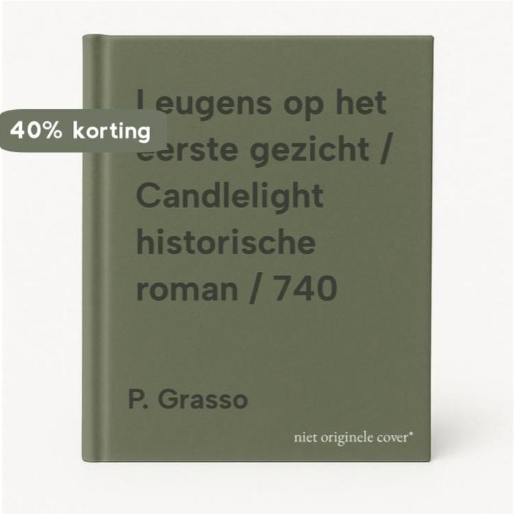 Leugens op het eerste gezicht / Candlelight historische, Boeken, Historische romans, Gelezen, Verzenden