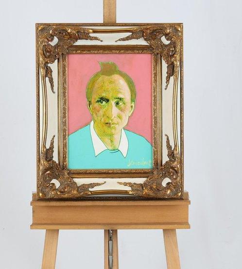 Peter Donkersloot (1959) - Kruijffje (Tin Tin & Johan, Antiek en Kunst, Kunst | Schilderijen | Modern