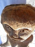 Figuur - Begrafenispaal - Hout - Bongo - 133 cm - Bahr El