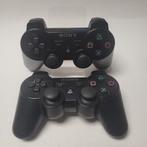 2 Zwarte Sony Dualshock 3 Controllers Playstation 3, Games en Spelcomputers, Ophalen of Verzenden, Zo goed als nieuw