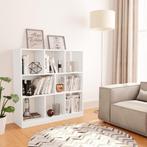 vidaXL Boekenkast 97,5x29,5x100 cm bewerkt hout wit, Huis en Inrichting, Verzenden, Nieuw