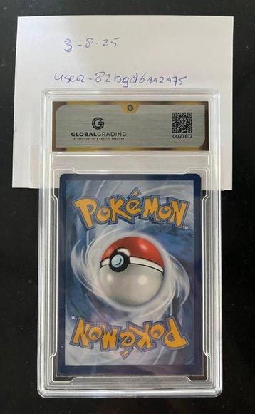 Pokémon - 1 Graded card - Pikachu 085 Carte exclusive