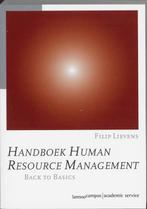 Handboek human resource management 9789077442616 F. Lievens, Boeken, Verzenden, Gelezen, F. Lievens