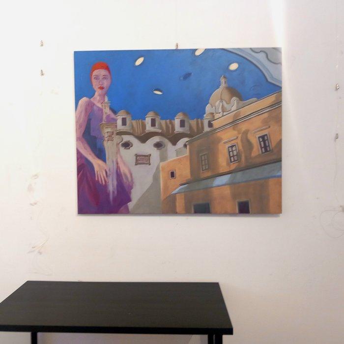 Carlo DOrta - Notturno Caprese, Antiek en Kunst, Kunst | Designobjecten