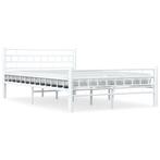 Bedframe Metaal 140x200 Wit | 34% Voordeel | Nieuw Staat, Huis en Inrichting, Slaapkamer | Bedden, Verzenden, Wit, Nieuw, 140 cm