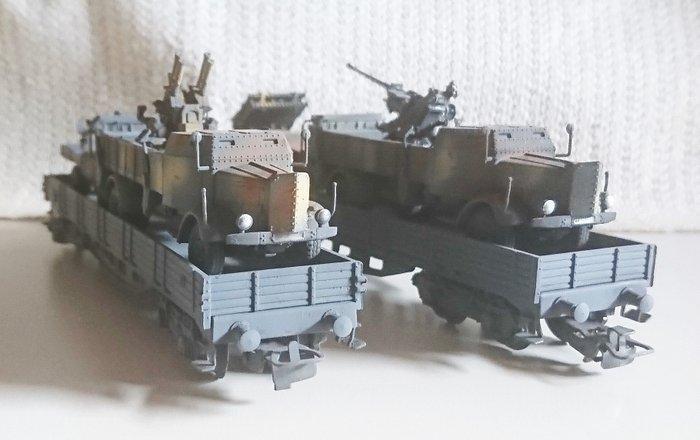 Märklin H0 - Modeltrein goederenwagon (2) -, Hobby en Vrije tijd, Modeltreinen | H0