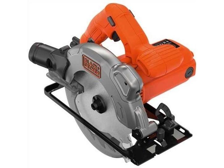 BLACK+DECKER CS1250L - Cirkelzaag 1250W - Lasergeleider en, Doe-het-zelf en Bouw, Gereedschap | Zaagmachines, Zo goed als nieuw