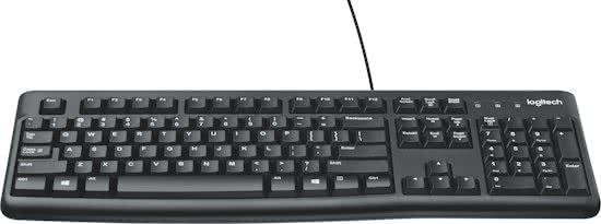 Logitech K120 - Toetsenbord - Azerty (Computer & Netwerk), Computers en Software, Netwerk switches, Nieuw, Verzenden